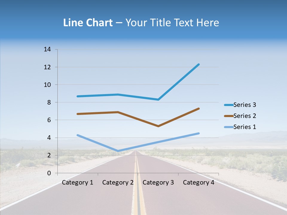 Pave Paving Sky PowerPoint Template
