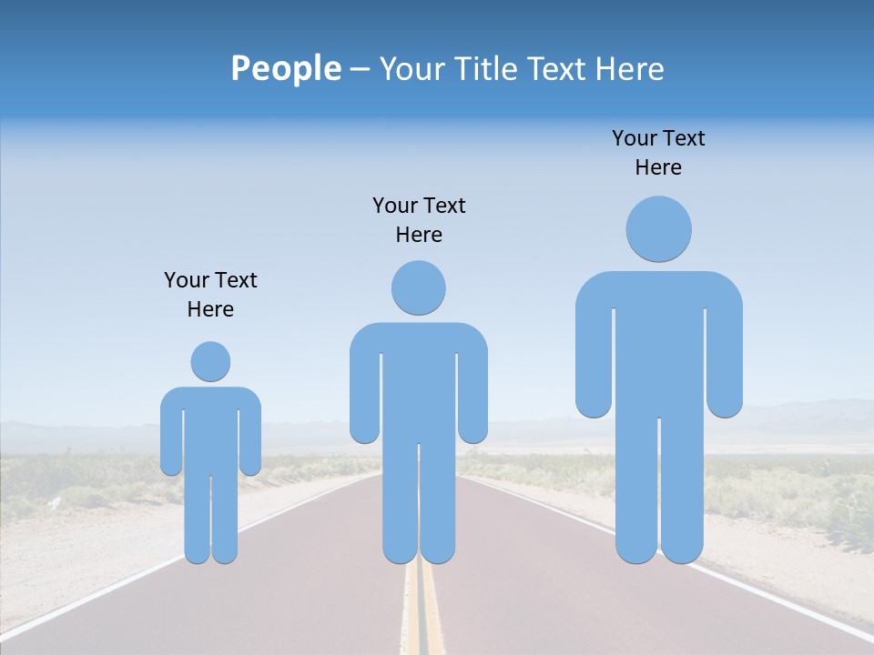 Pave Paving Sky PowerPoint Template