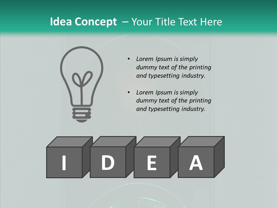 Light Accelerate Motivation PowerPoint Template