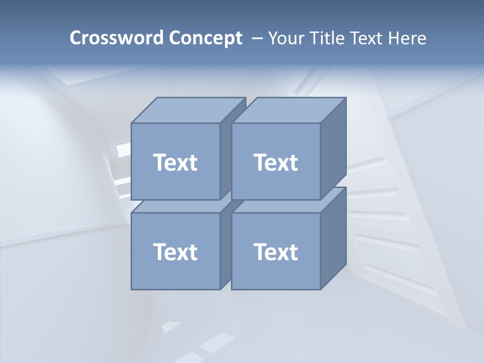Interior Door Way PowerPoint Template