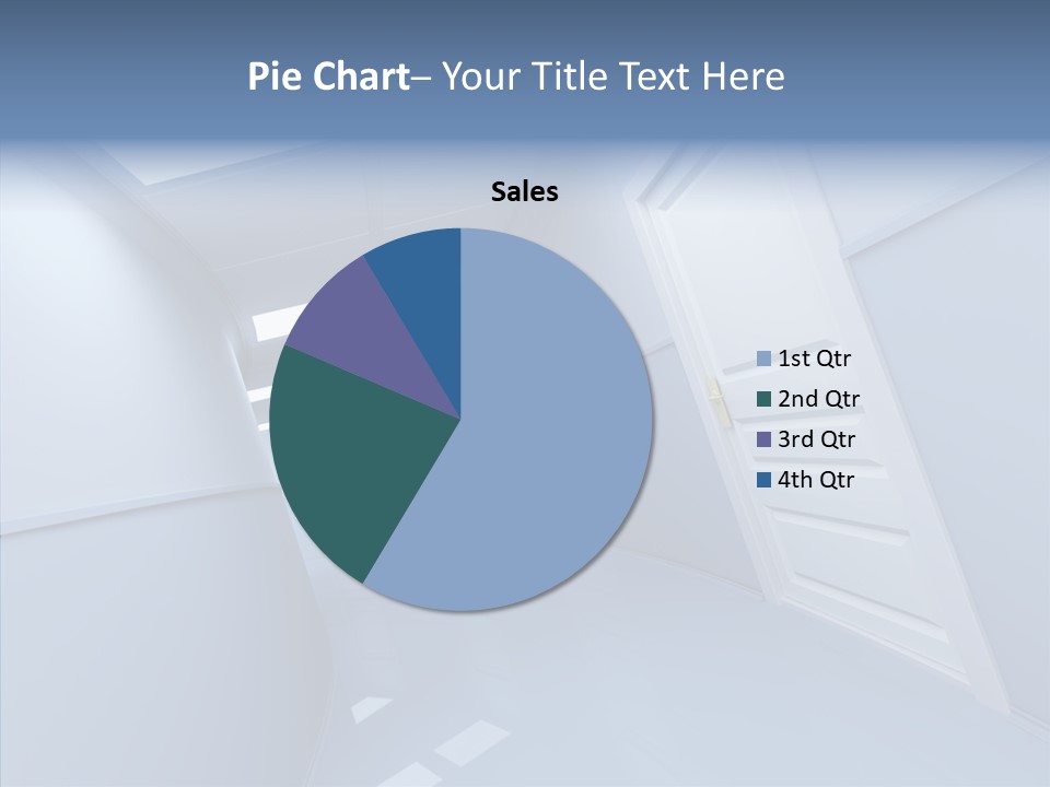 Interior Door Way PowerPoint Template
