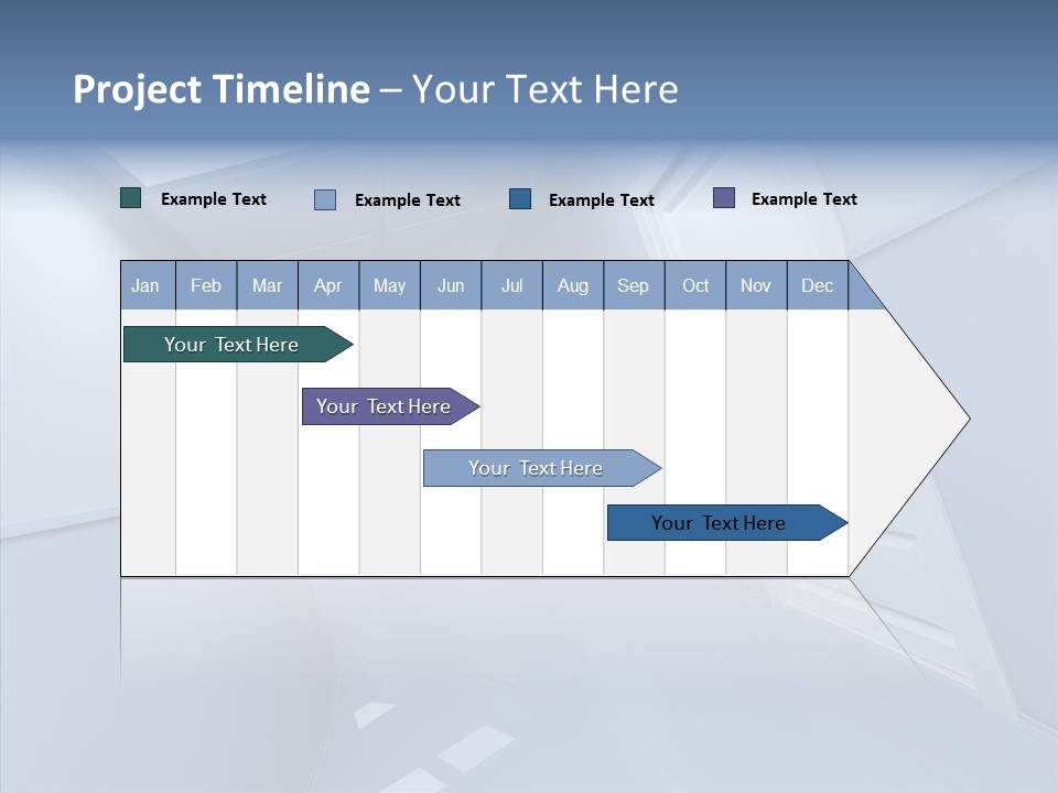 Interior Door Way PowerPoint Template