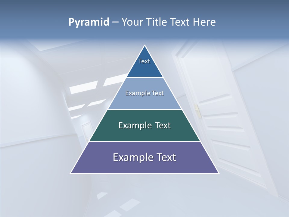 Interior Door Way PowerPoint Template