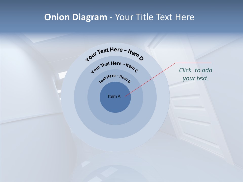 Interior Door Way PowerPoint Template