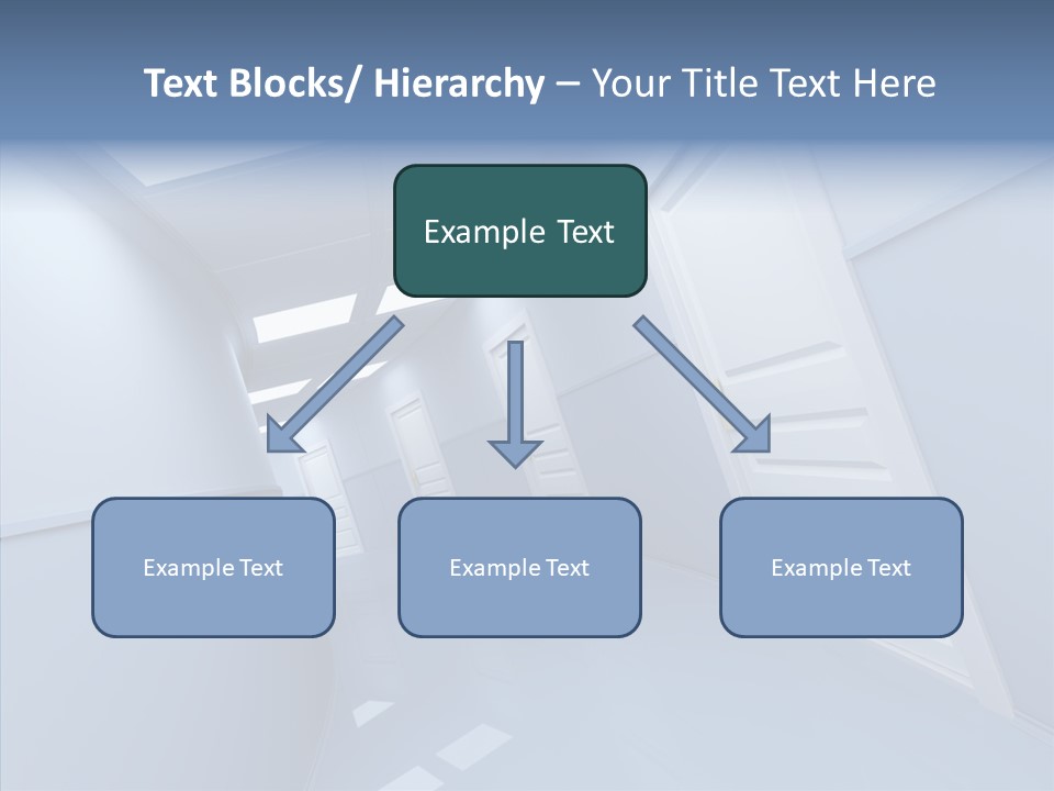 Interior Door Way PowerPoint Template