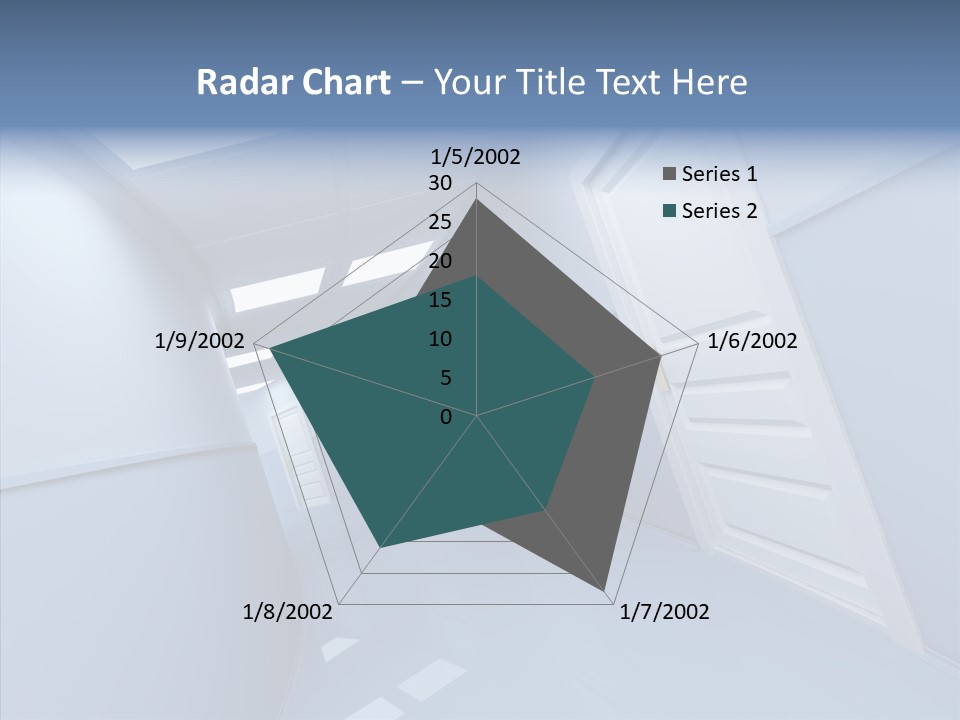 Interior Door Way PowerPoint Template