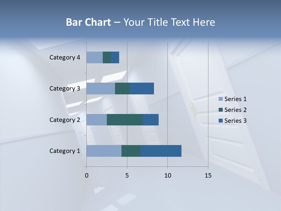 Interior Door Way PowerPoint Template