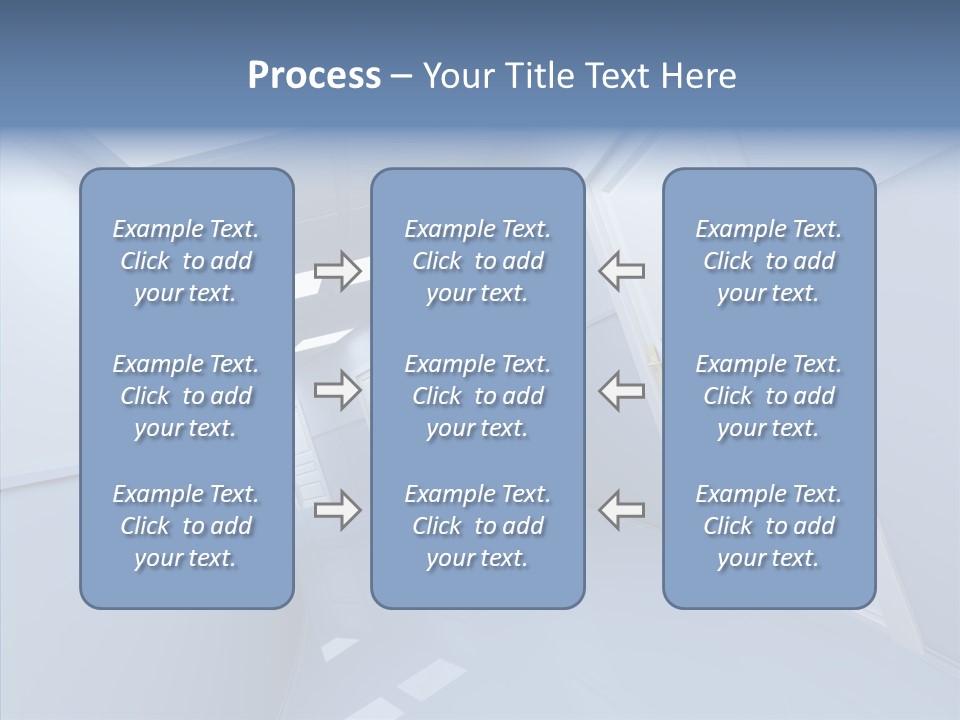 Interior Door Way PowerPoint Template