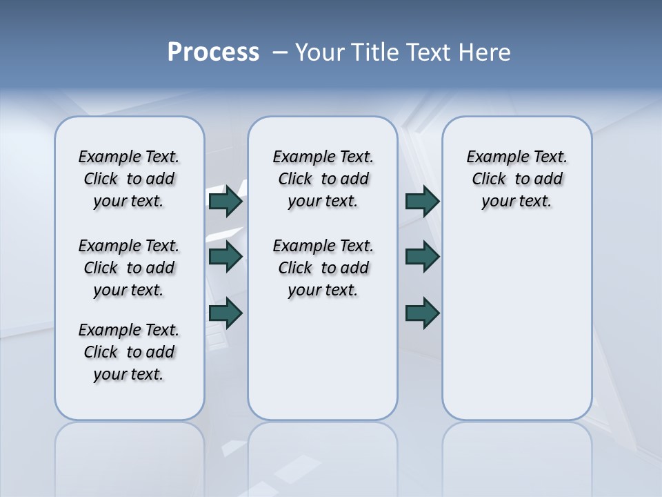 Interior Door Way PowerPoint Template