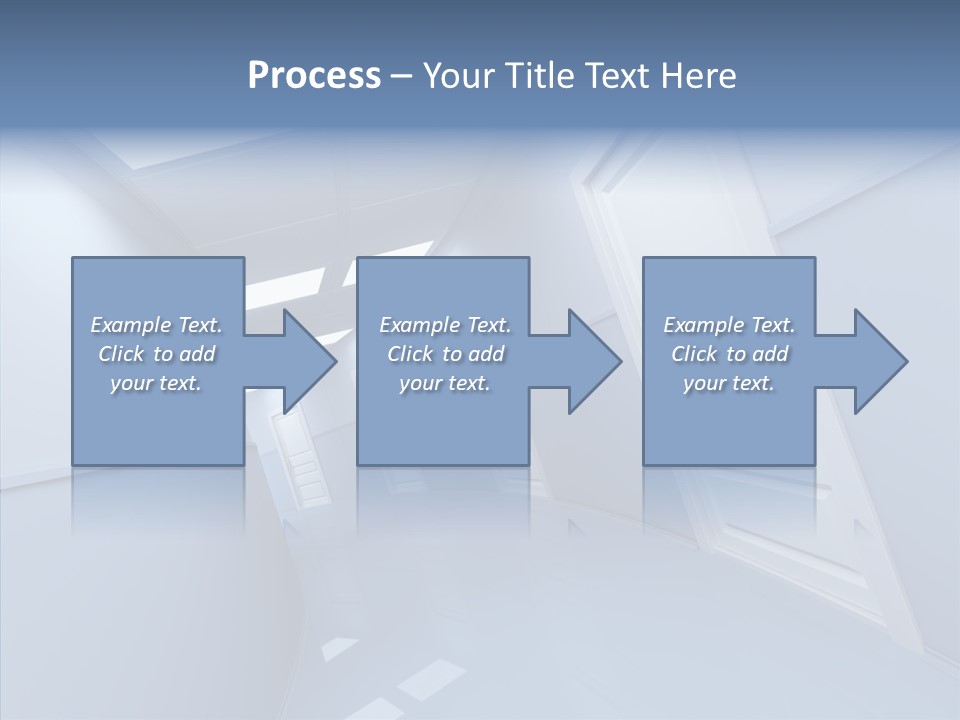 Interior Door Way PowerPoint Template