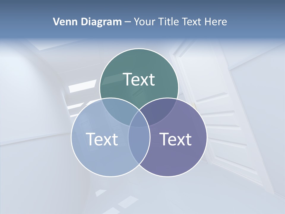 Interior Door Way PowerPoint Template