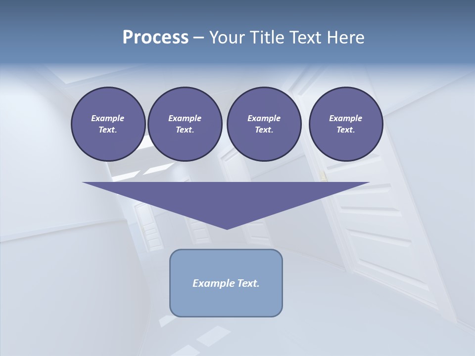 Interior Door Way PowerPoint Template