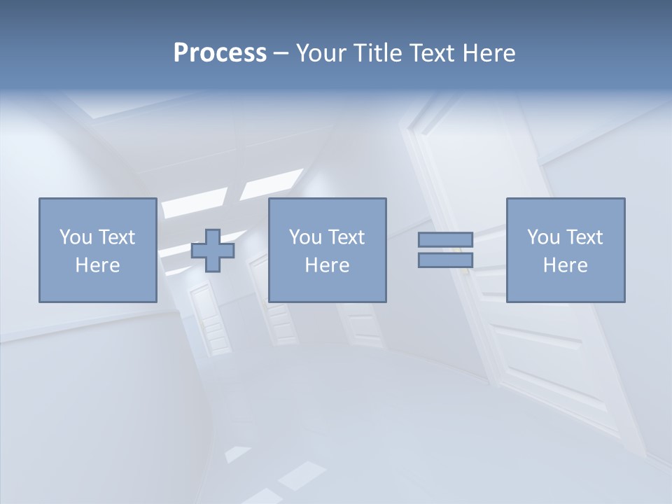 Interior Door Way PowerPoint Template