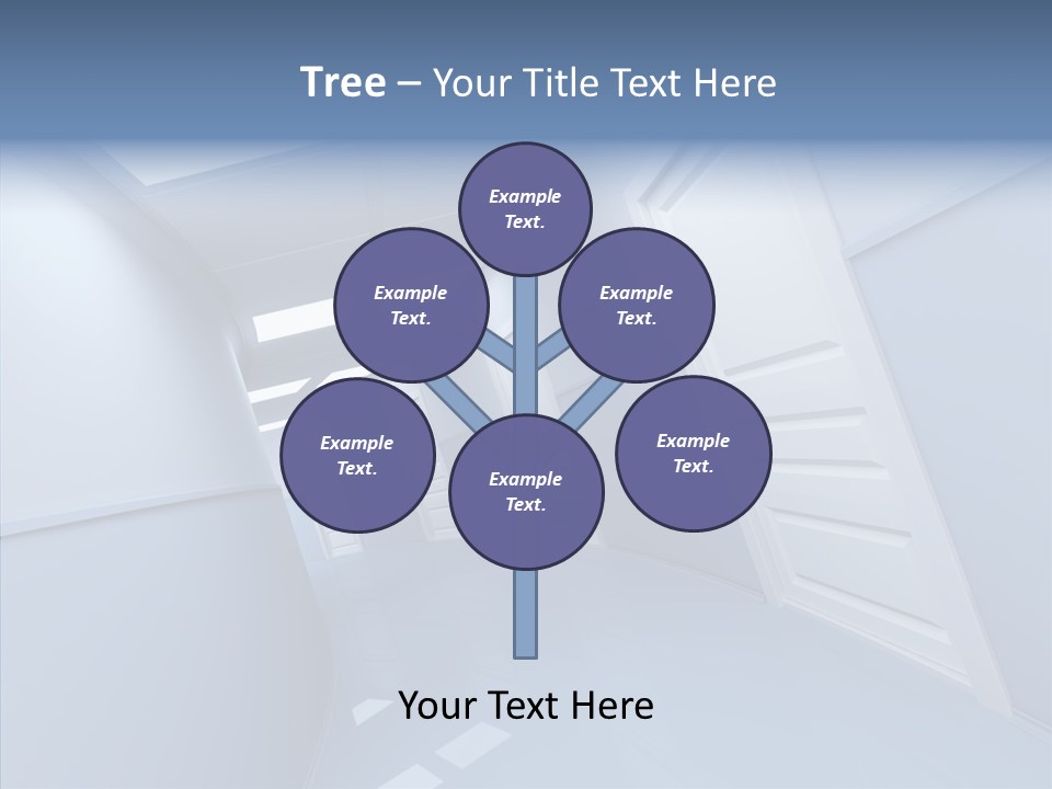 Interior Door Way PowerPoint Template