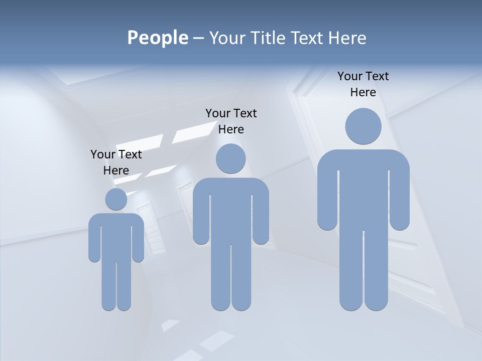 Interior Door Way PowerPoint Template