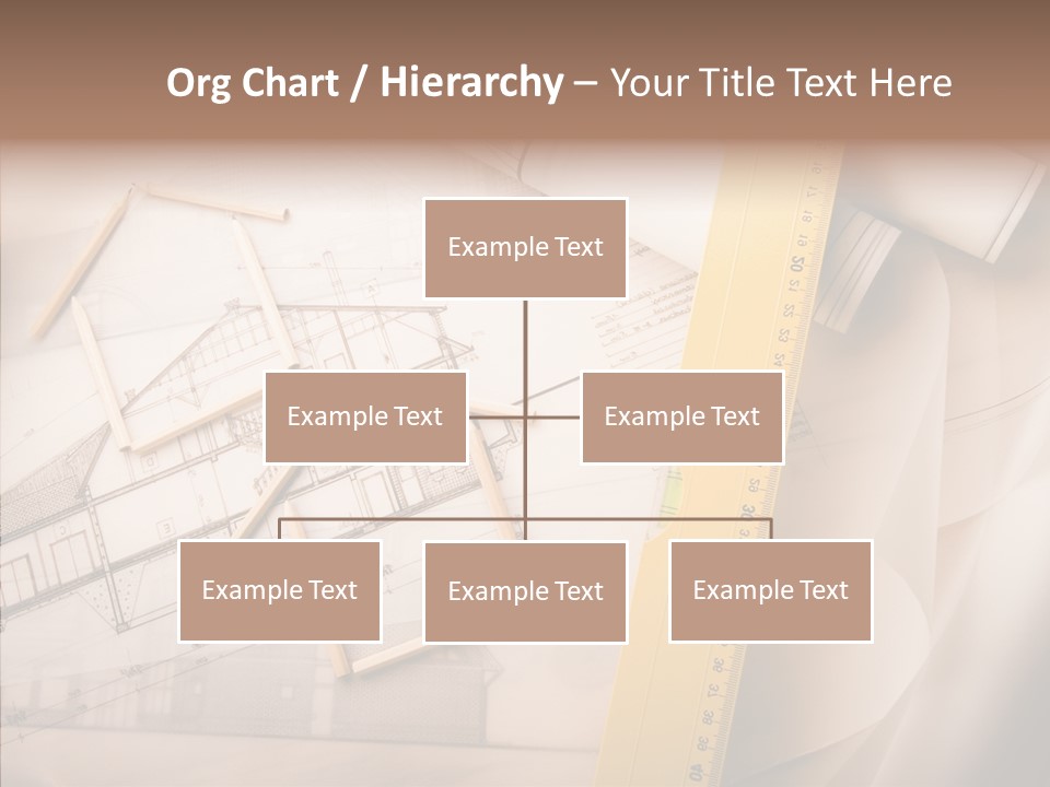 Dimensions Property Wooden Metre PowerPoint Template