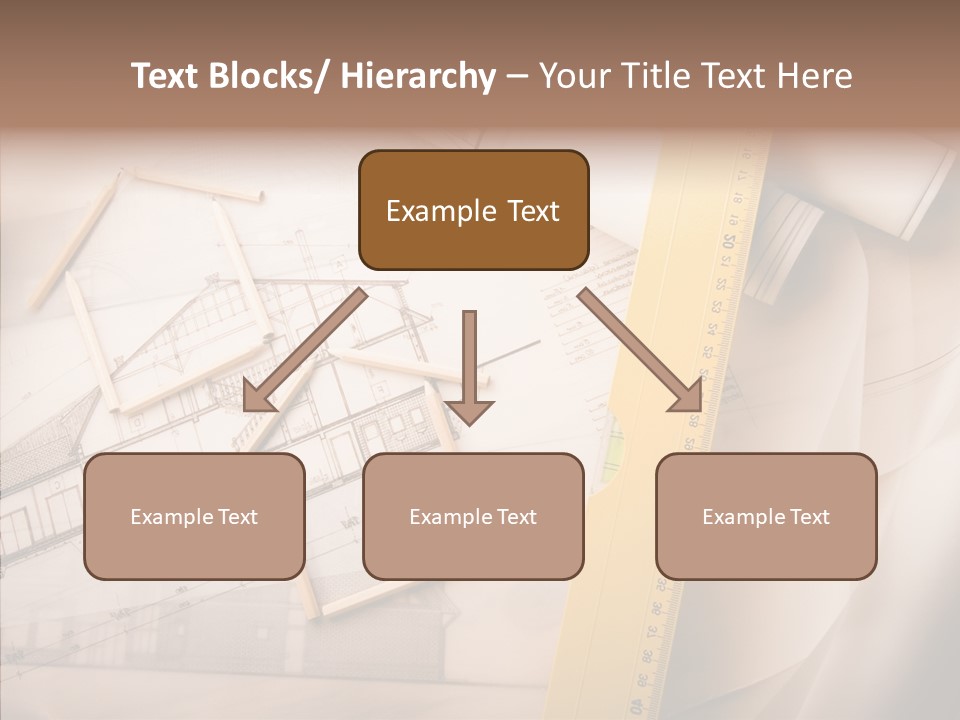 Dimensions Property Wooden Metre PowerPoint Template