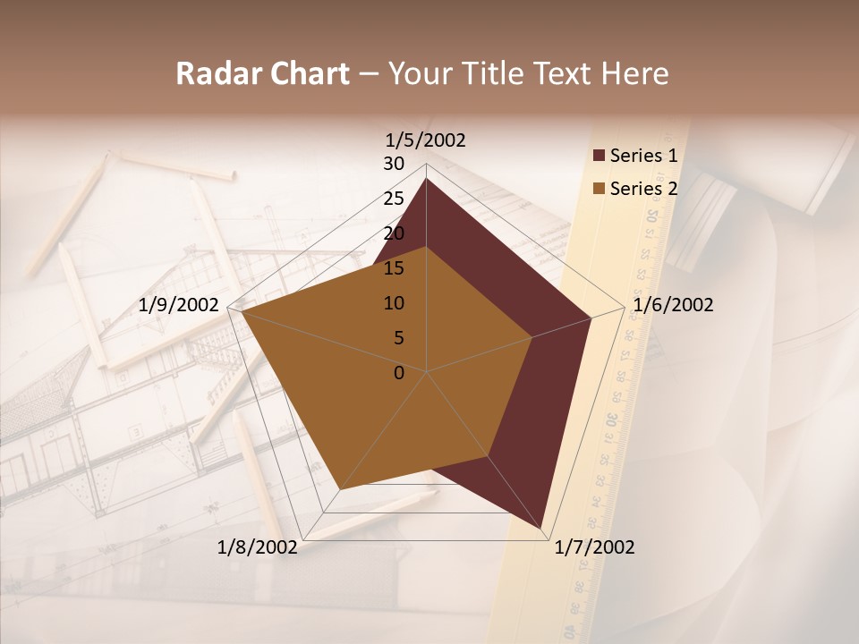 Dimensions Property Wooden Metre PowerPoint Template