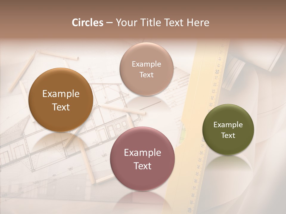 Dimensions Property Wooden Metre PowerPoint Template