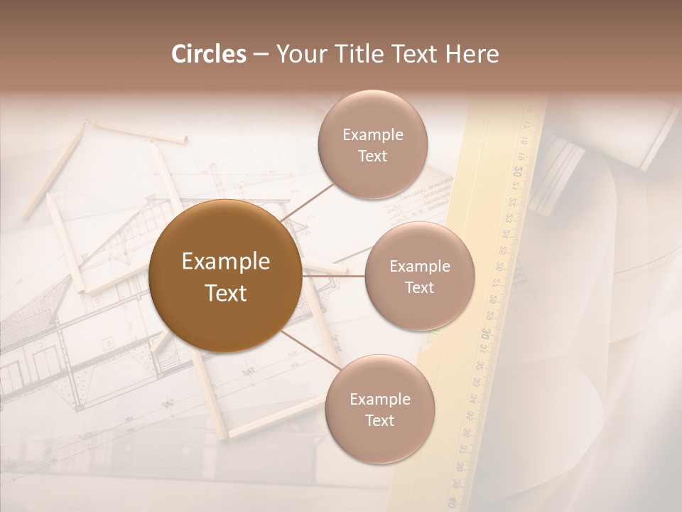 Dimensions Property Wooden Metre PowerPoint Template