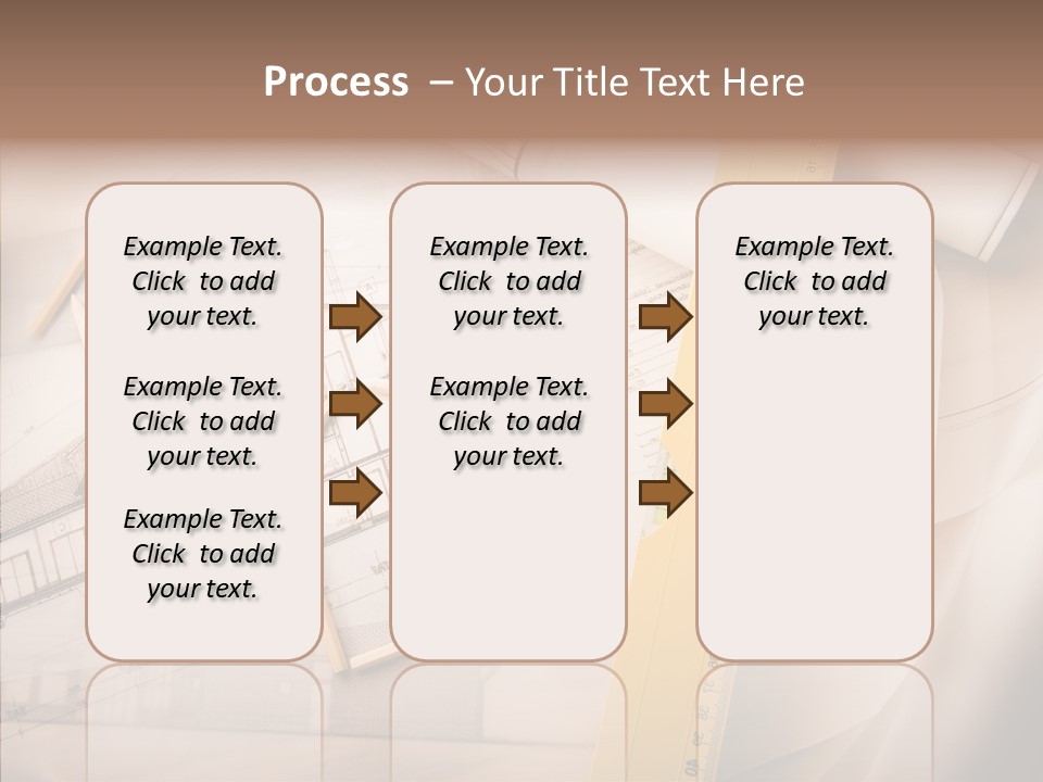 Dimensions Property Wooden Metre PowerPoint Template