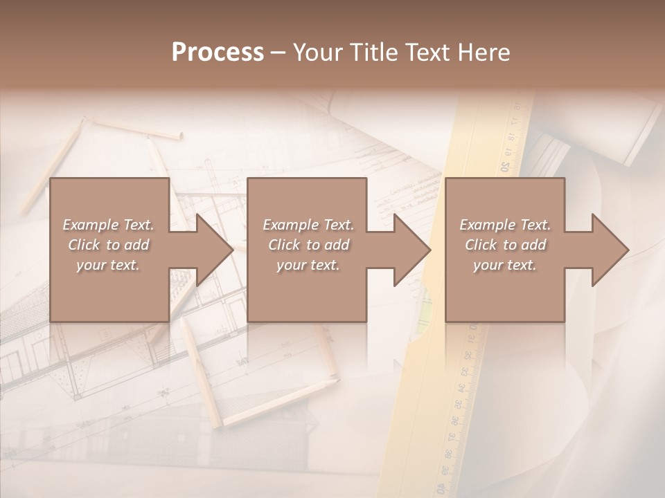Dimensions Property Wooden Metre PowerPoint Template