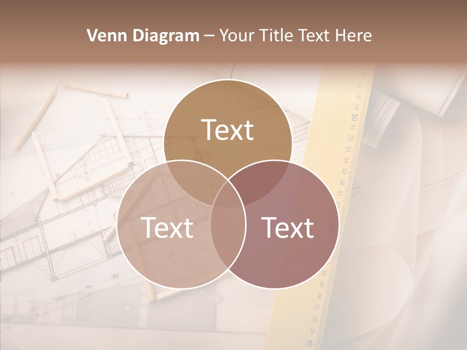 Dimensions Property Wooden Metre PowerPoint Template