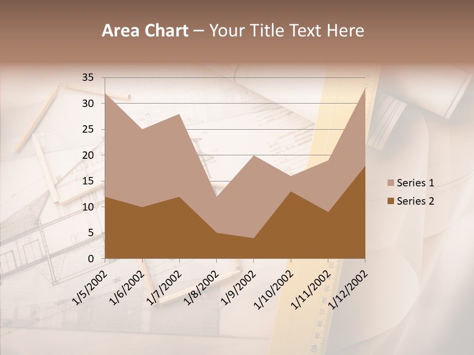 Dimensions Property Wooden Metre PowerPoint Template