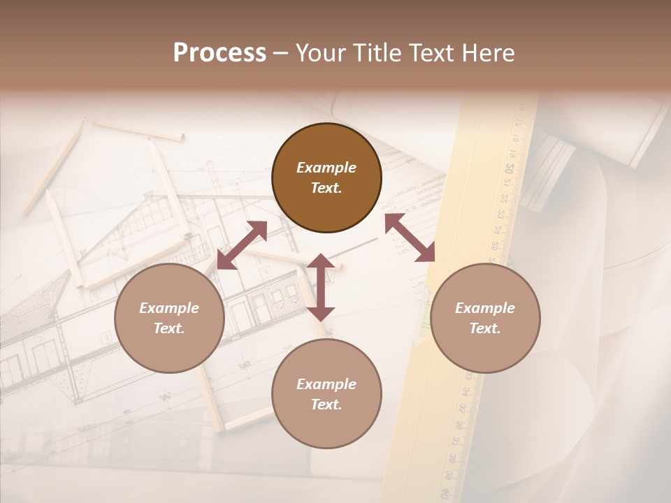 Dimensions Property Wooden Metre PowerPoint Template