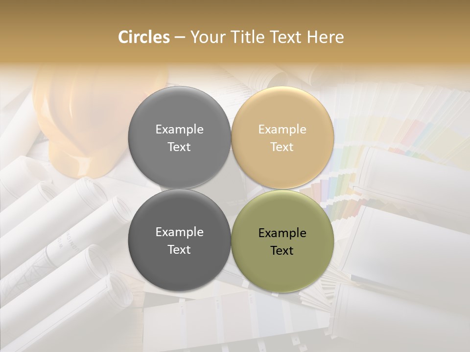 Notebooks Creativity Print PowerPoint Template