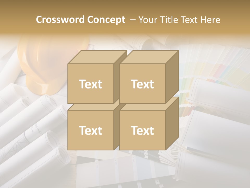 Notebooks Creativity Print PowerPoint Template