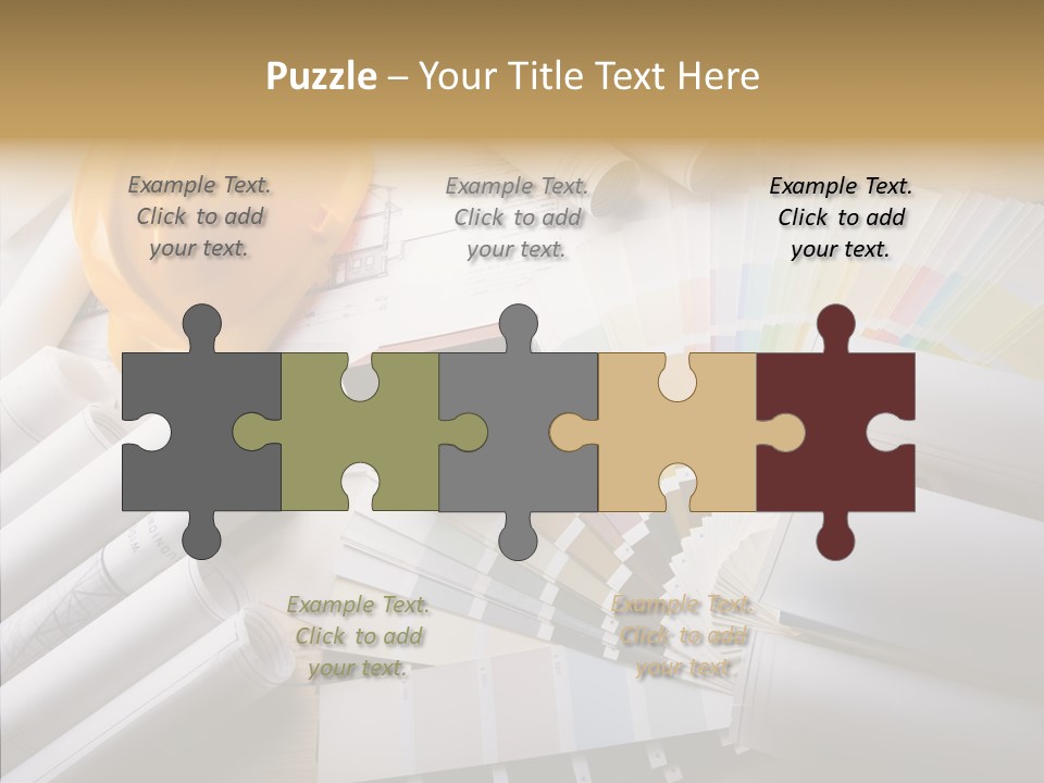 Notebooks Creativity Print PowerPoint Template