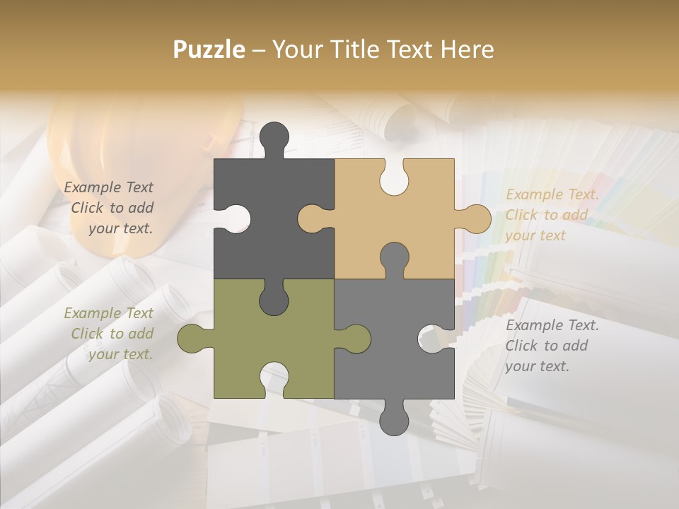 Notebooks Creativity Print PowerPoint Template