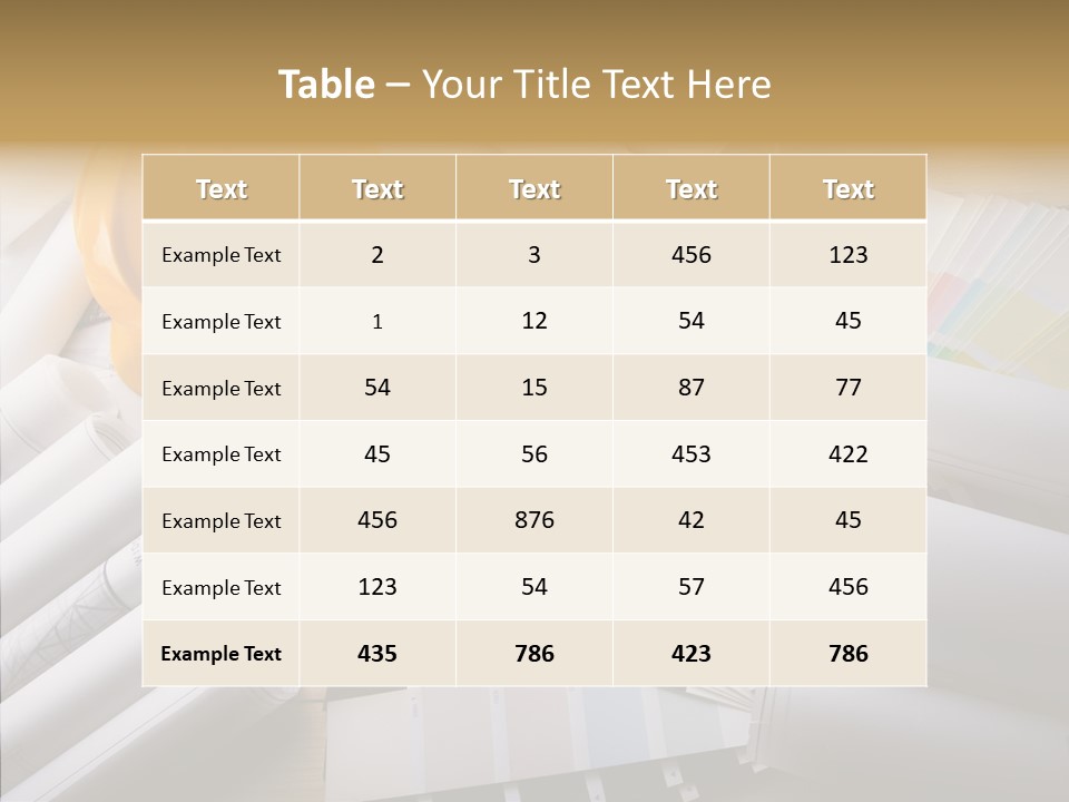 Notebooks Creativity Print PowerPoint Template