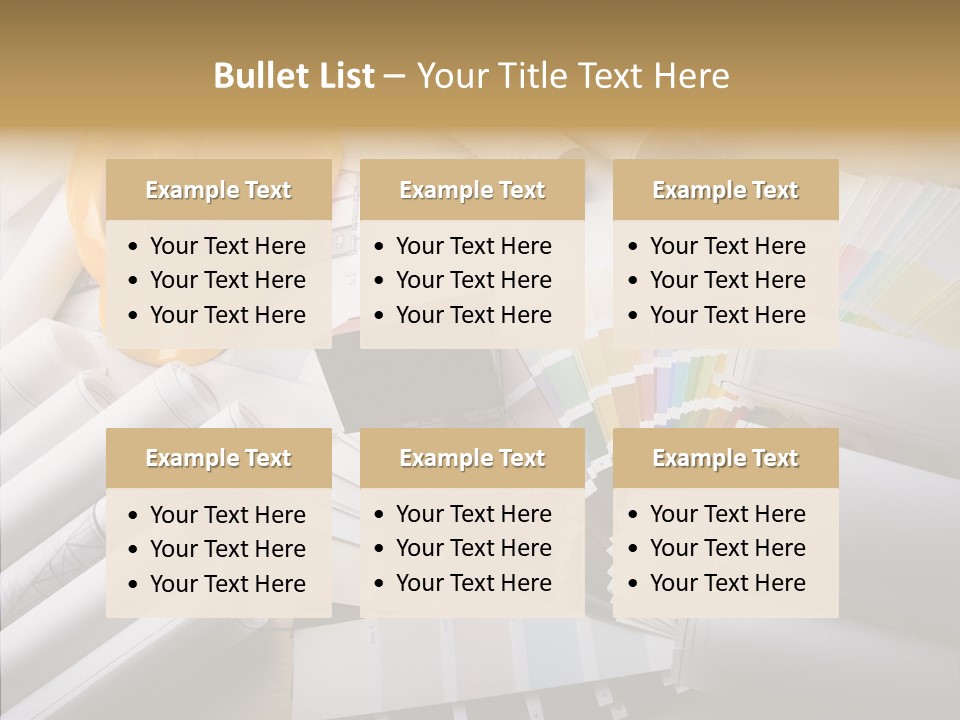Notebooks Creativity Print PowerPoint Template