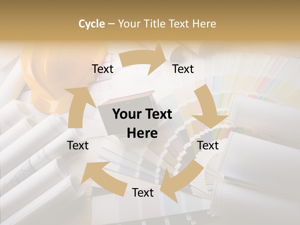 Notebooks Creativity Print PowerPoint Template