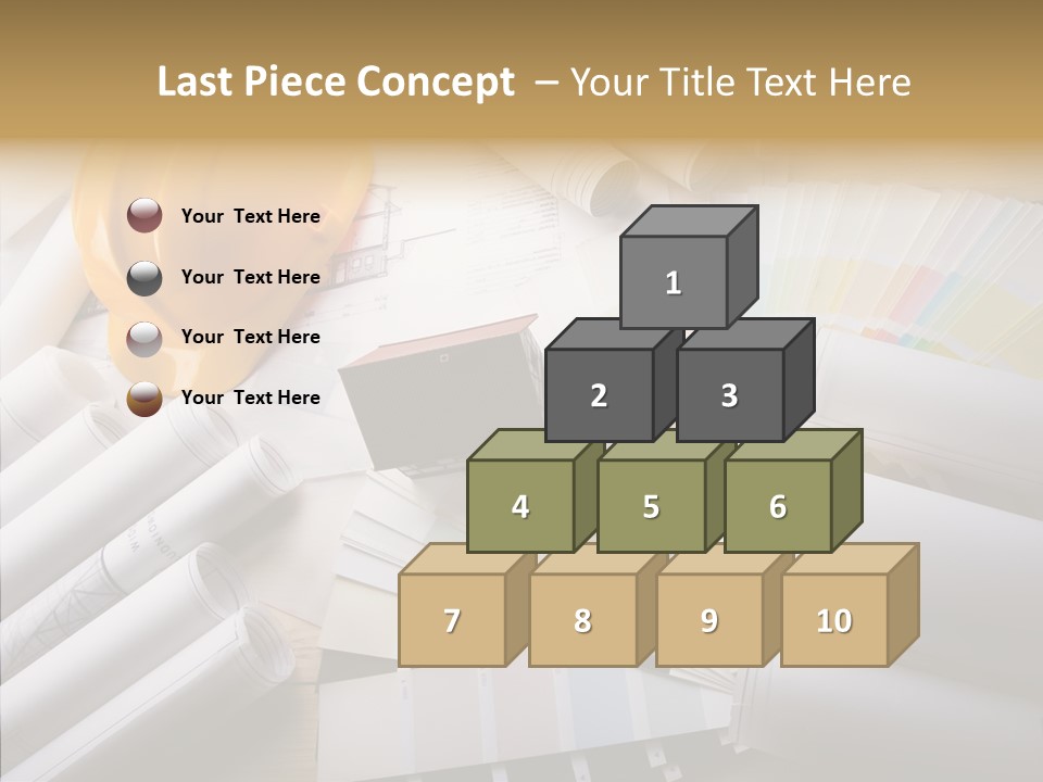 Notebooks Creativity Print PowerPoint Template