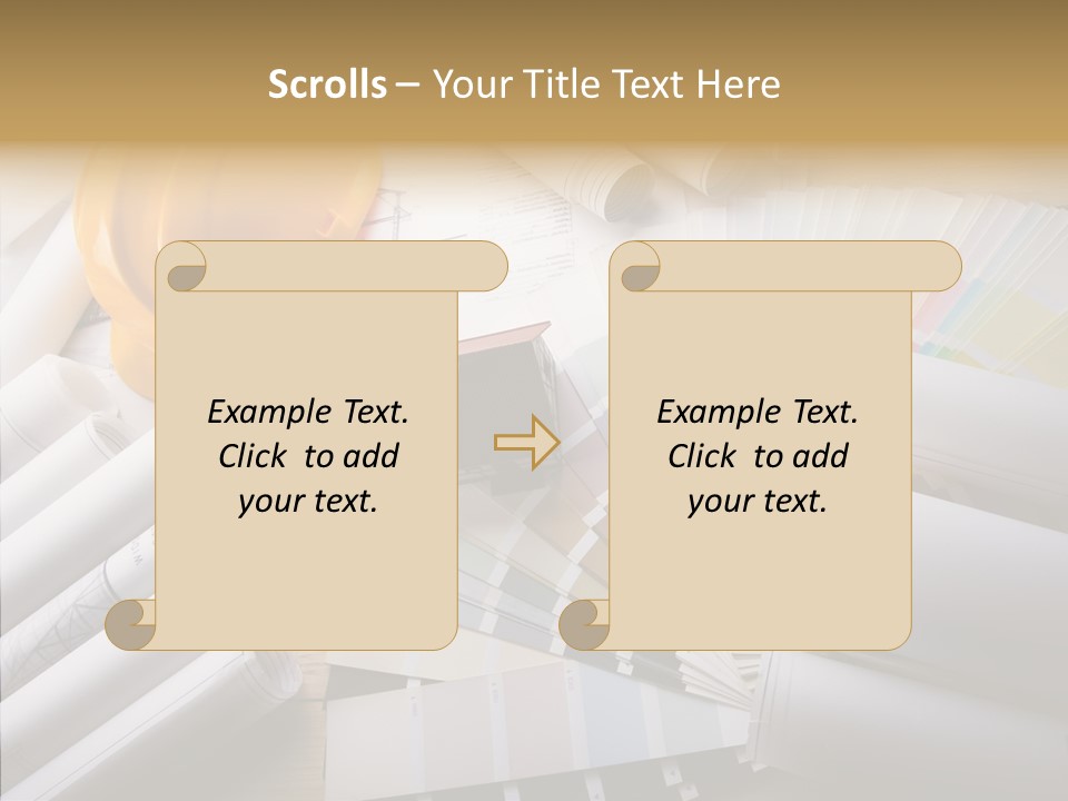 Notebooks Creativity Print PowerPoint Template