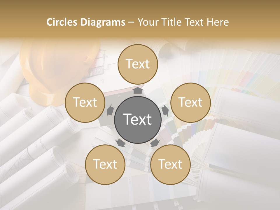 Notebooks Creativity Print PowerPoint Template