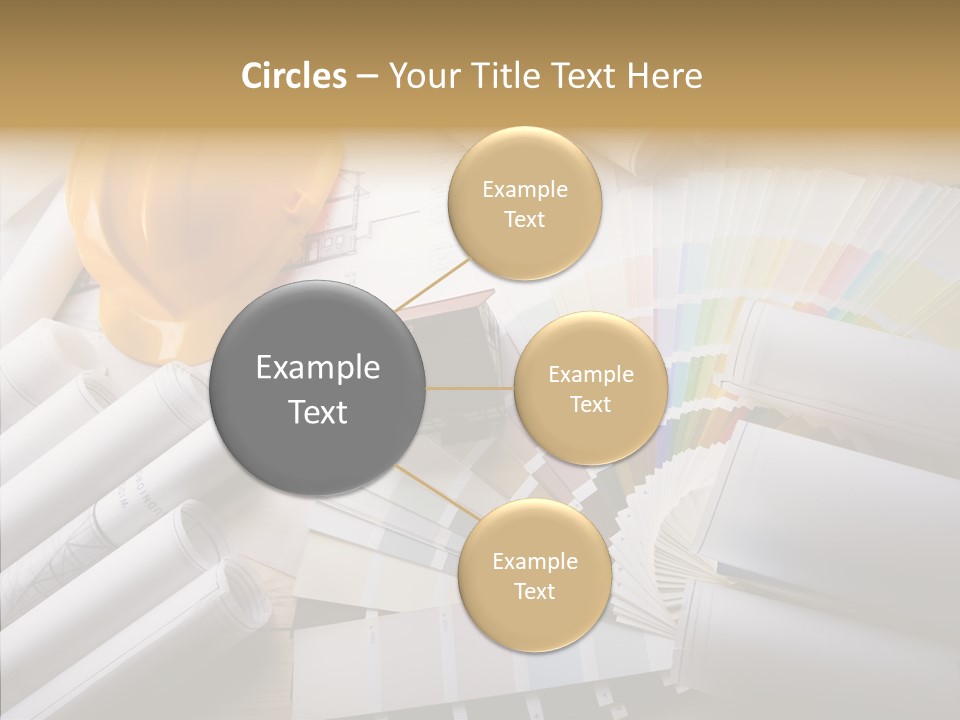 Notebooks Creativity Print PowerPoint Template