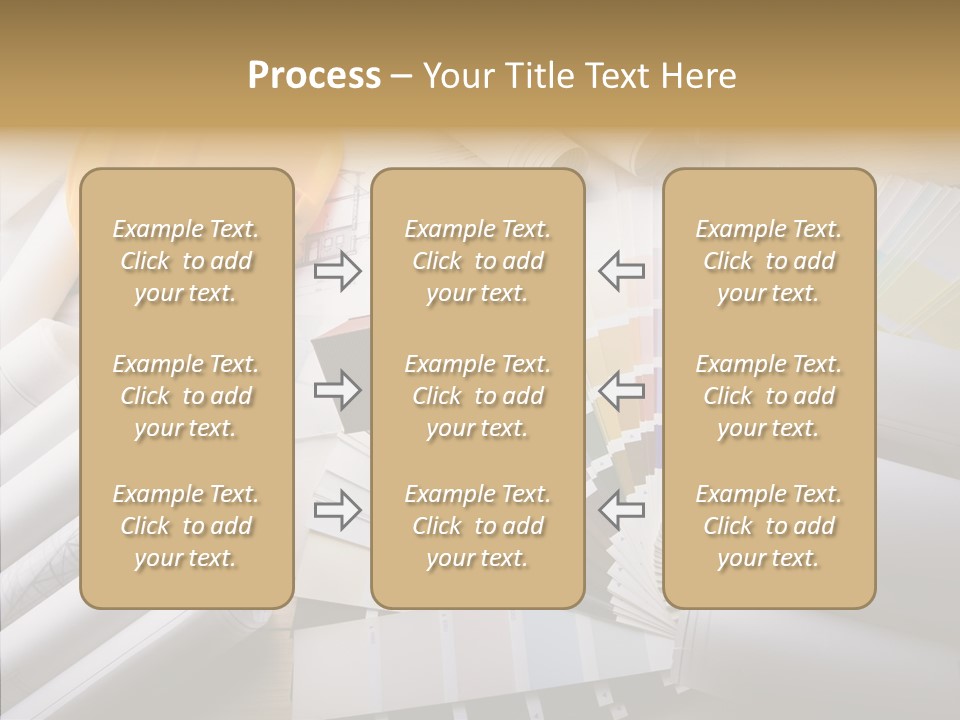 Notebooks Creativity Print PowerPoint Template