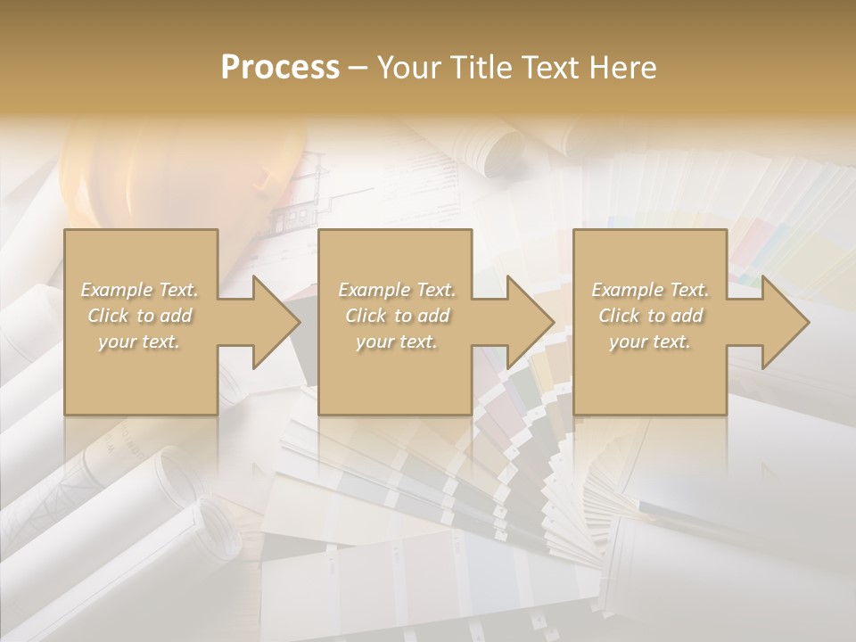 Notebooks Creativity Print PowerPoint Template