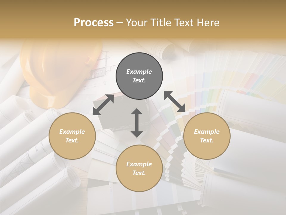 Notebooks Creativity Print PowerPoint Template
