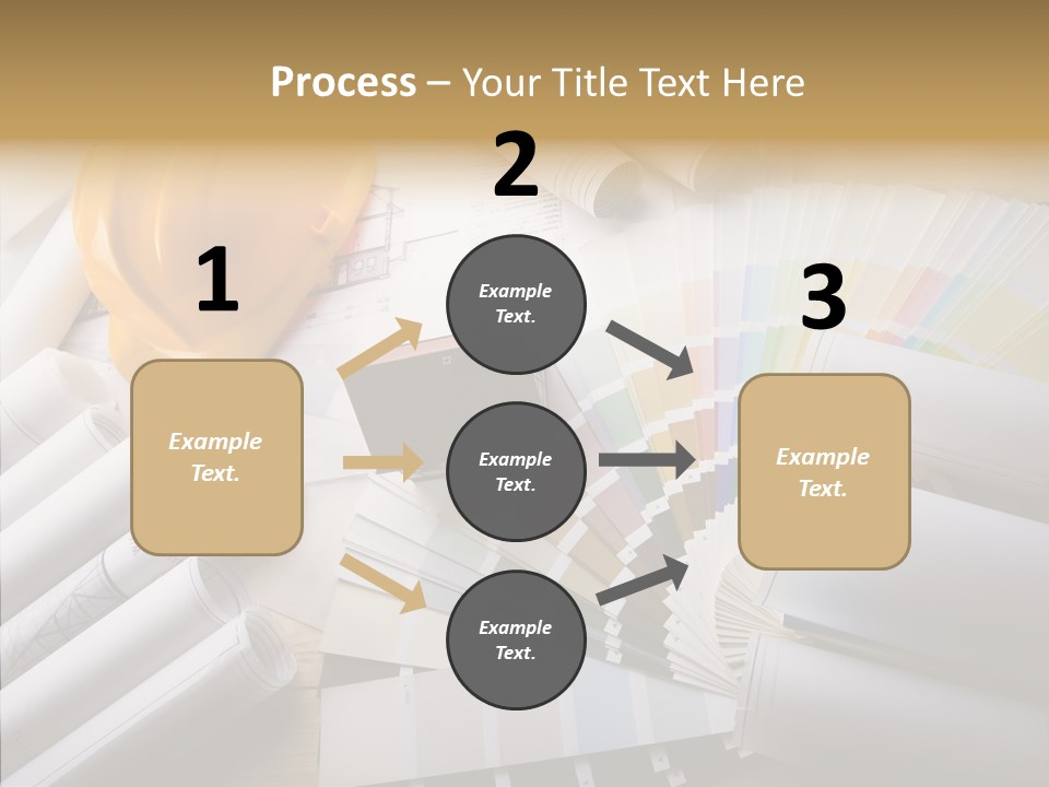 Notebooks Creativity Print PowerPoint Template