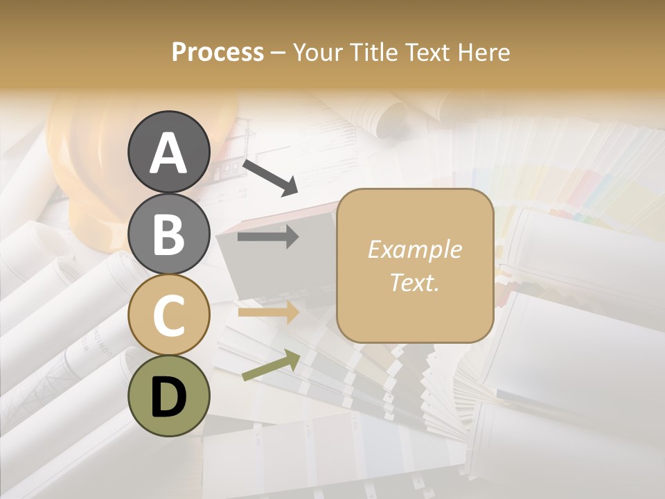 Notebooks Creativity Print PowerPoint Template