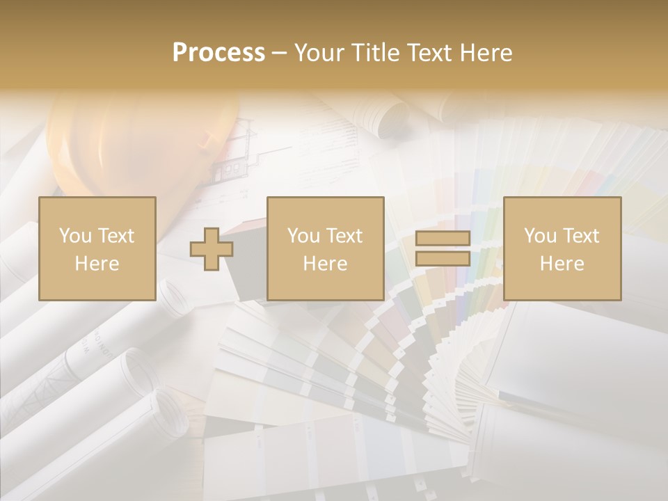 Notebooks Creativity Print PowerPoint Template