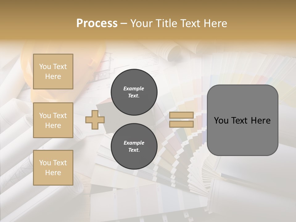 Notebooks Creativity Print PowerPoint Template