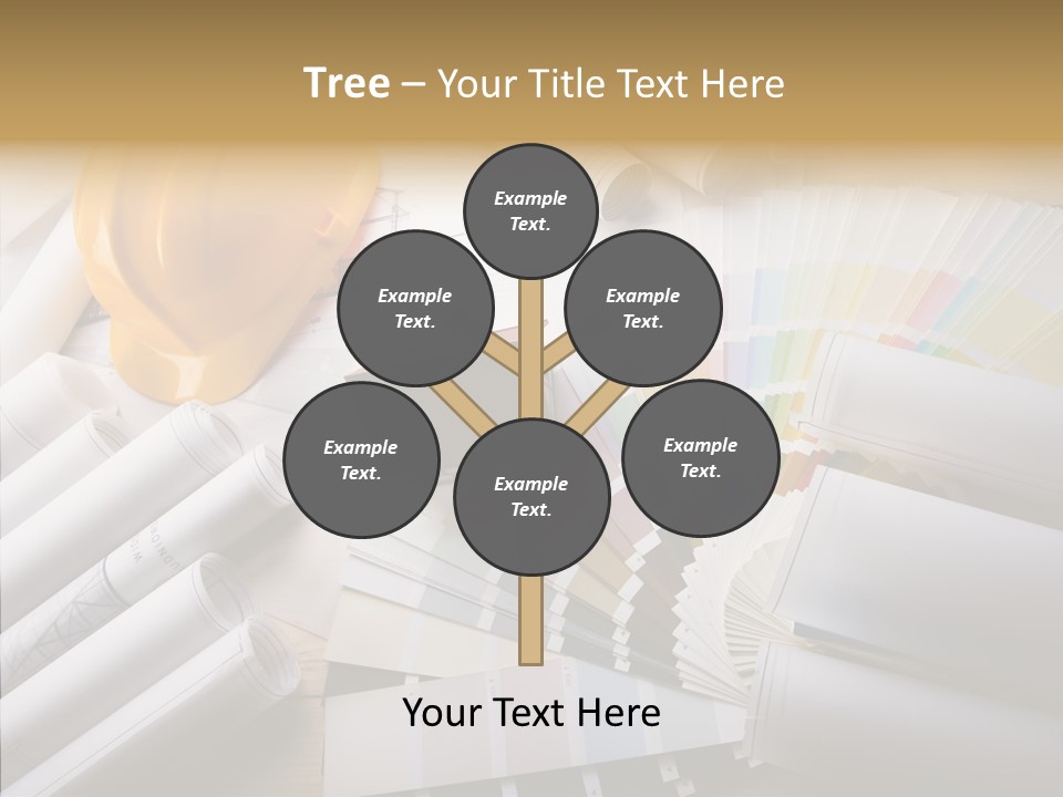 Notebooks Creativity Print PowerPoint Template