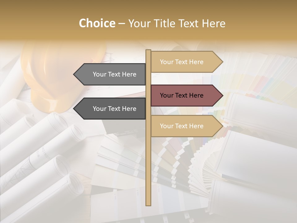 Notebooks Creativity Print PowerPoint Template