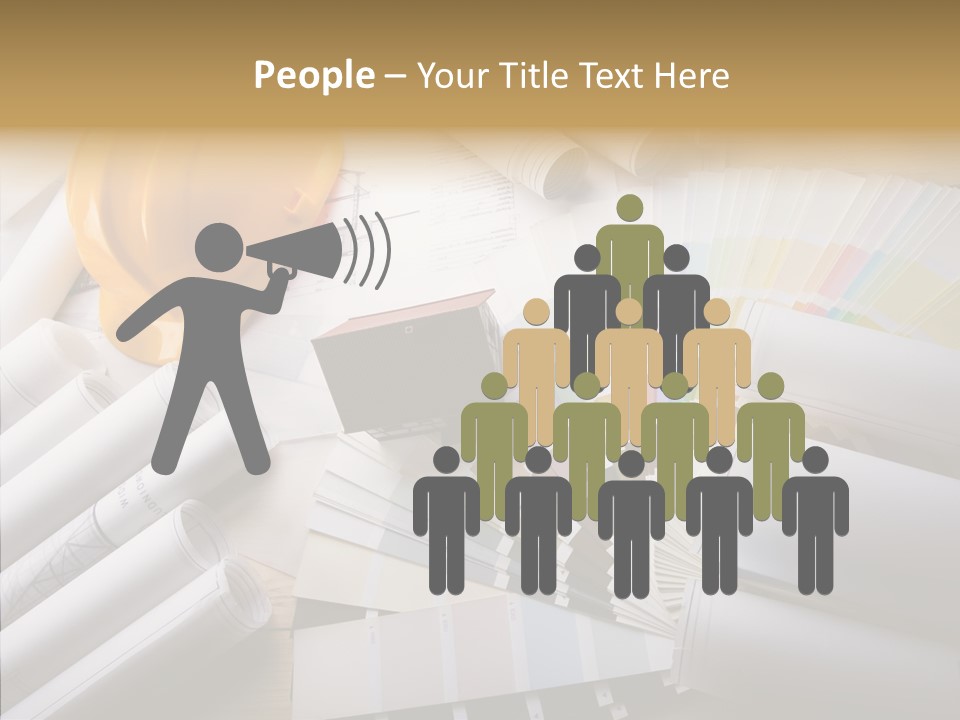 Notebooks Creativity Print PowerPoint Template